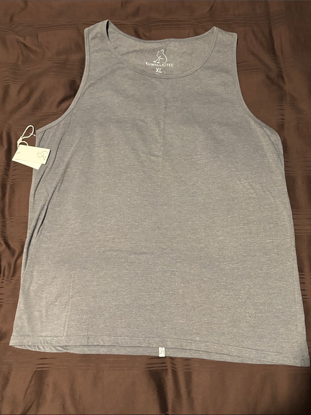 Kuwalitee Men's Gray Tank Top - XL